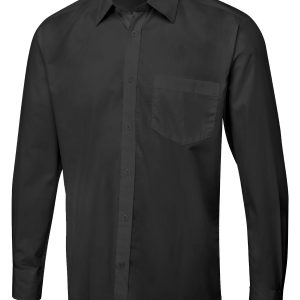 Men's Long Sleeve Poplin Shirt